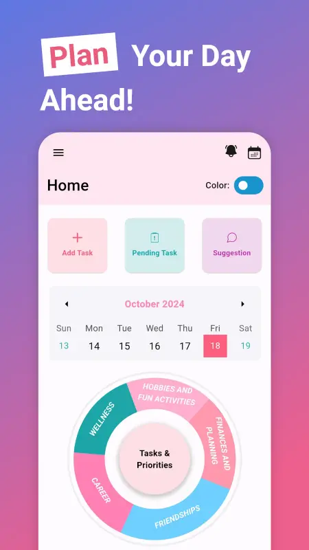 Balance Me: A work-life balance app that plans your day