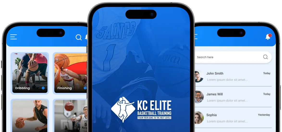 KC Elite Basketball Training: A basketball coach's training program in an app