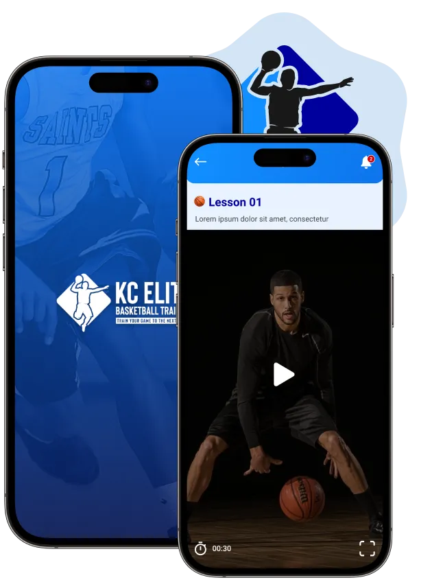 KC Elite Basketball Training: A basketball coach's training program in an app, screenshot 1 of 3